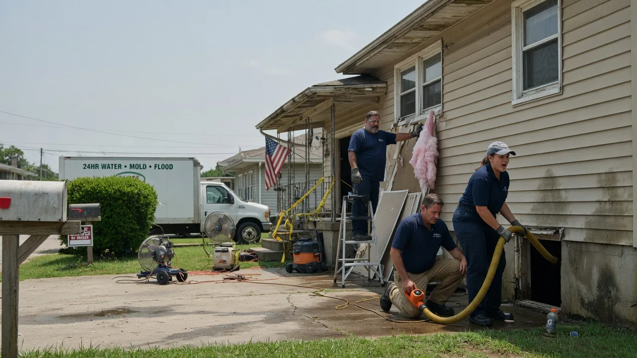 Water Damage Repair in Mount Orab, OH near me